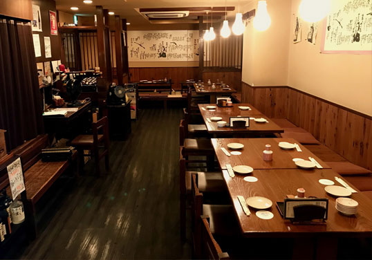 居酒屋のだぴん店内２